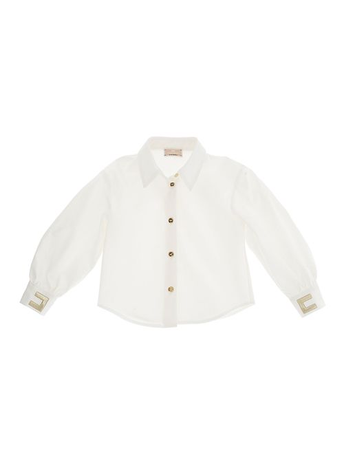 Camicia, bambina, logata. ELISABETTA FRANCHI | EGCA058 0 CA2350115